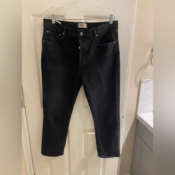 AGOLDE RILEY HIGH RISE STRAIGHT in panoramic - Picture 4 of 7